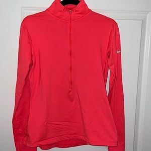 Hot Pink Nike Running Quarter Zip